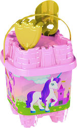 Summertiempo Set Pink Beach Bucket with Accesso...
