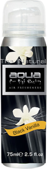 Aqua Αρωματικό Σπρέι Αυτοκινήτου The Naturals Black Vanilla 75ml