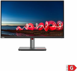 Lenovo ThinkVision T27h-30 IPS Monitor 27" QHD 2560x1440 με Χρόνο Απόκρισης 4ms GTG