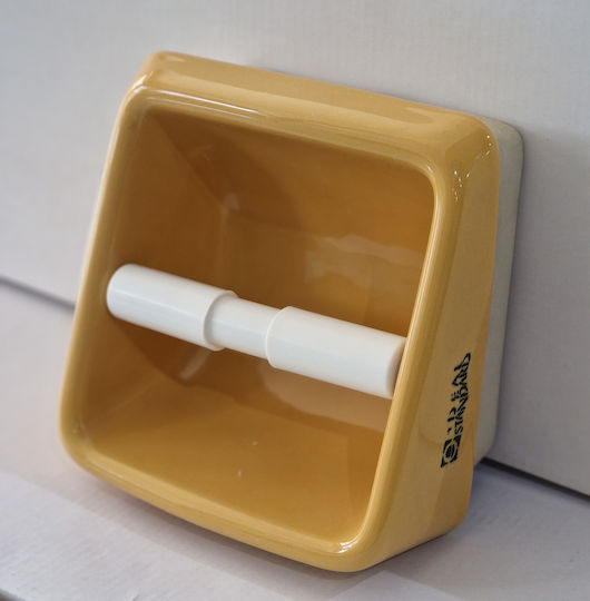 Ideal Standard Επιτοίχια Χαρτοθήκη Πορσελάνινη Κίτρινη