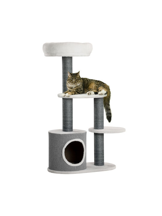 Pawhut Cat Tree 55.5x30.5x98