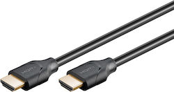 Goobay 61641 HDMI 2.1 HDMI masculin - HDMI masculin 3m Negru