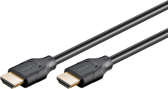 Goobay HDMI 2.1 Ultra High Speed 48Gbps 4K 120Hz HDR VRR Cable HDMI Male - HDMI Male 2m Black