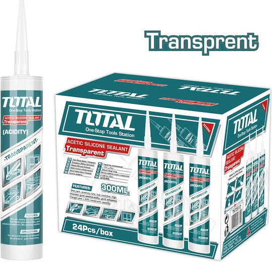 Total Sealant Silicone Transparent 300ml