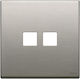 Vimar Switch Frame Silver 22682.2.11