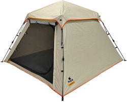 Hupa Nexus 3P Automatic Camping Tent Beige 3 Seasons for 3 People 210x210x130cm