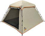 Hupa Nexus 3P Beige Automatic Tent Camping Tent 3 Seasons for 3 People 210x210x130cm