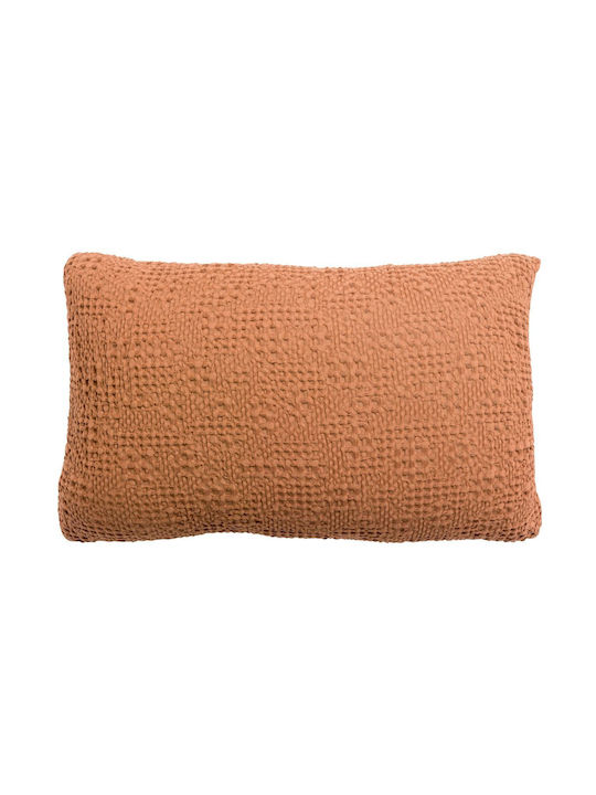 Vivaraise Sofa Cushion Tana 100% Cotton Orange ...