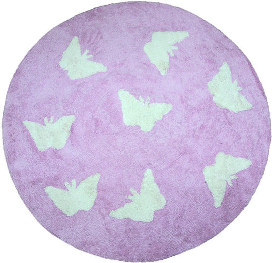 Klonaras Kids Synthetic Rug Piccolo Butterflies