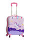 Snowball Paris Valiză De Călătorie Pentru Copii Cabină Tough Lila Cu 4 Roți Înălțime 34 Cm