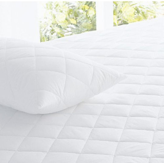 Lino Home Сет Калъфки за Възглавници Шити Бели 50x70см.