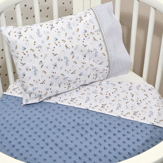 Baby Oliver Wickeltuch für Kinderzimmer Minky 75x95cm
