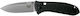 Benchmade Mini Presidio Ii Pocket Knife Black in Sheath
