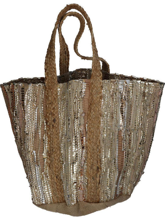 ArteLibre Stoff Strandtasche Braun