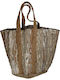 ArteLibre Stoff Strandtasche Braun