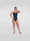 Speedo Athletic One-Piece Swimsuit Blue