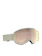 Scott Faze II Ski & Snowboard Goggles Kids Beige with Lens in Gray Color
