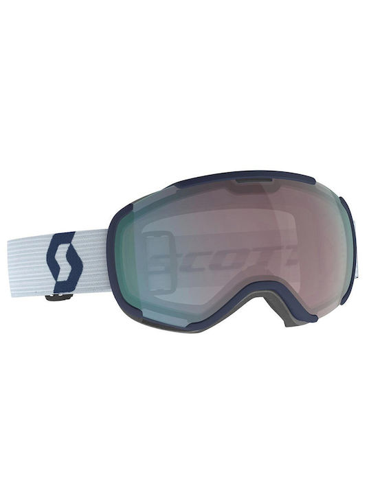 Scott Faze II Μάσκα Σκι & Snowboard Ενηλίκων Μπλε με Φακό Φιμέ σε Μωβ Χρώμα
