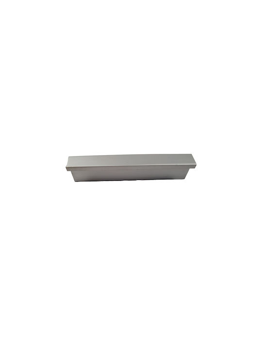 GTC Metallic Furniture Handle 285 Silver 150mm (Hole Centers 128mm) 06-1141