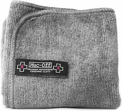 Muc-Off Microfiber Cleaning / Polishing Cloth 400gsm Grey 40x40cm
