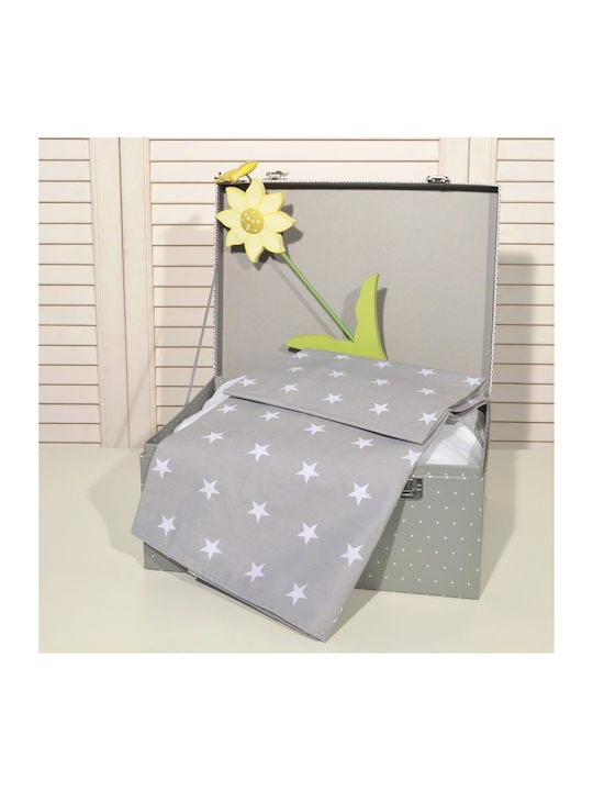 Baby Oliver Swaddle Wrap Gray 80x80cm.