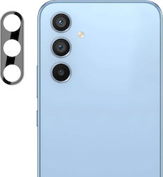 Techsuit Full Προστασία Κάμερας Tempered Glass Μαύρο για το Galaxy A34