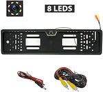 Car Reverse Camera with License Plate Frame and Night Vision Universal