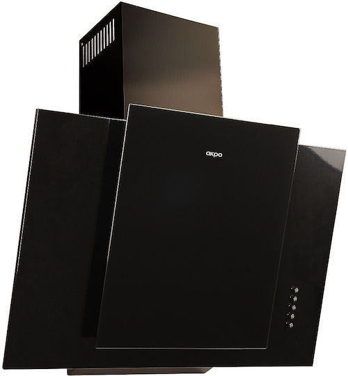 Akpo Wk-4 Mirt Eco Απορροφητήρας Καμινάδα 60cm Μαύρος
