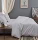 Cokitex Hotel Duvet Cover Kali Satin Percale Cotton 300TC 100% Cotton 245x265cm