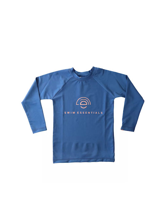 Swim Essentials Μακρυμάνικη Αντηλιακή Μπλούζα με Προστασία UPF50+ Dark Blue
