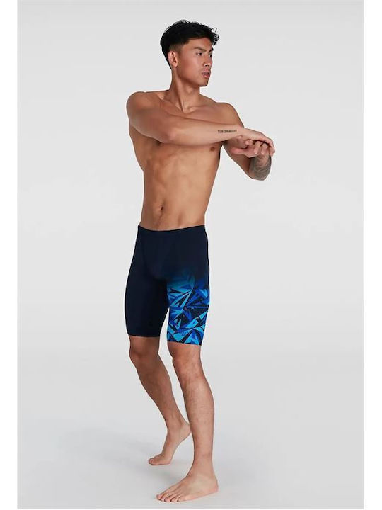 Speedo Plmt V Ανδρικό Αγωνιστικό Jammer Μαγιό Κολύμβησης Μαύρο
