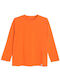 Long-sleeve orange top RED CCB2512131