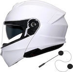 Yohe 935 SV Flip-Up Helmet with Sun Visor ECE 22.06 1600gr