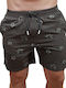 Men's Swimwear Shorts Black with Patterns