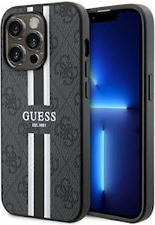 Guess Printed Stripes MagSafe Back Cover Plasti...