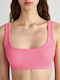 SugarFree Women's Bra without Padding Pink