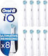 Oral-B iO Ultimate Cleaning Ανταλλακτικές Κεφαλές για Ηλεκτρική Οδοντόβουρτσα White 8τμχ