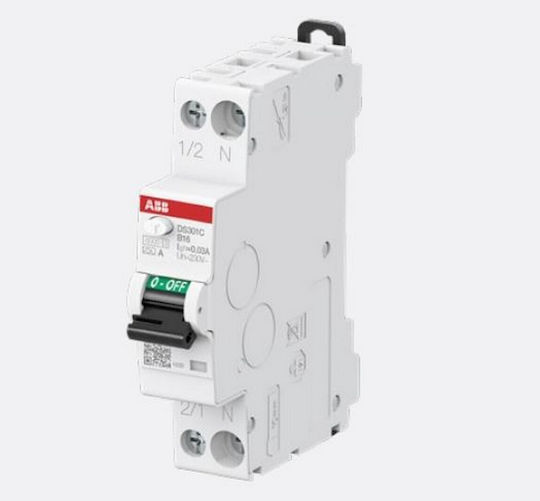 Abb Ρελέ Ράγας Διαρροής 16A Διπολικό