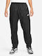 Windrunner Woven Lined Pants Jogginghose Glänzend mit Gummizug Schwarz