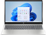 HP Pavilion 15-eg3001nv 15.6" IPS FHD (i7-1360P/16GB/512GB SSD/W11 Acasă) Argint natural (Tastatură GR)