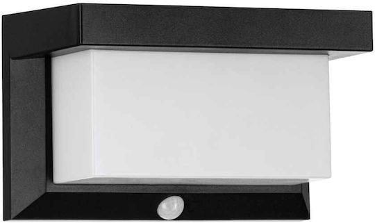 Eglo Utrera Wall Mounted Solar Light 800lm Natural White 4000K with Motion Sensor and Photocell IP44 20x12x9cm