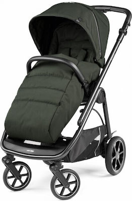 Peg Perego Veloce Adjustable Baby Stroller Suitable for Newborn Green 10.7kg