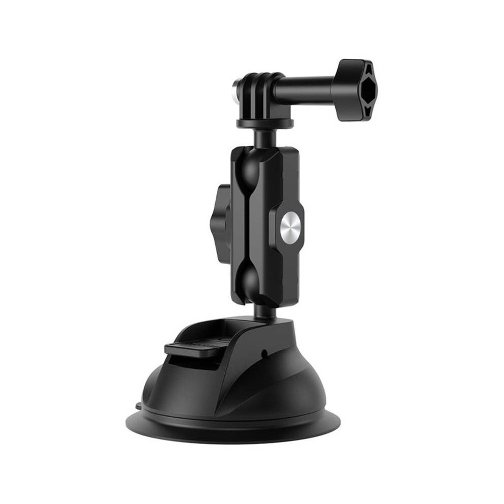 TELESIN Universal Suction Cup Holder with phone holder and action camera mounting TE-SUC-012
