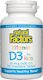 Natural Factors Vitamin D3 for Kids Витамин за Здравето на костите 400иу Natural 100 жулими таблетки