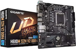 Gigabyte H610M S2H V2 DDR4 rev. 1.0 Placă de bază Micro ATX cu Intel 1700 Socket