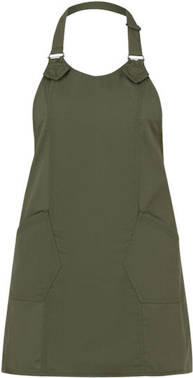 Giblor's Ποδιά Barista / Barkeeper Ganzkörper Khaki