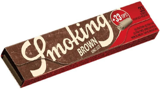 Smoking Foițe de Țigări Rulate King Size cu Hârtie de țigări 33 foi 1buc