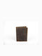 Leather Men's Wallet Classic Tabac Brown