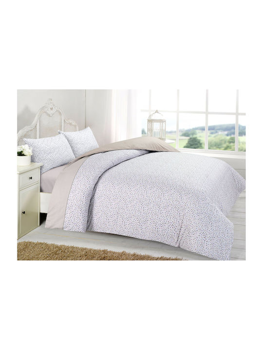 Viopros Cotton Baby Quilt 120x160cm Beige