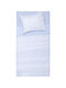 Viopros Cotton Baby Quilt Nina 120x160cm Ciel